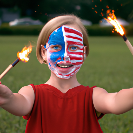4Th Of July Face Painting Ideas