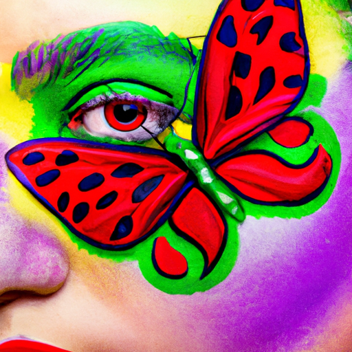 Butterfly Face Paint Ideas