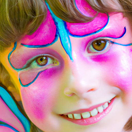 Easy Fairy Face Painting