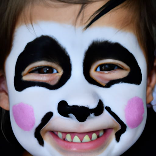 Easy Panda Face Paint