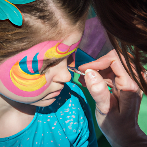 Face Painting With Split Cakes