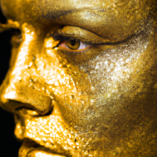 Gold Face Paint