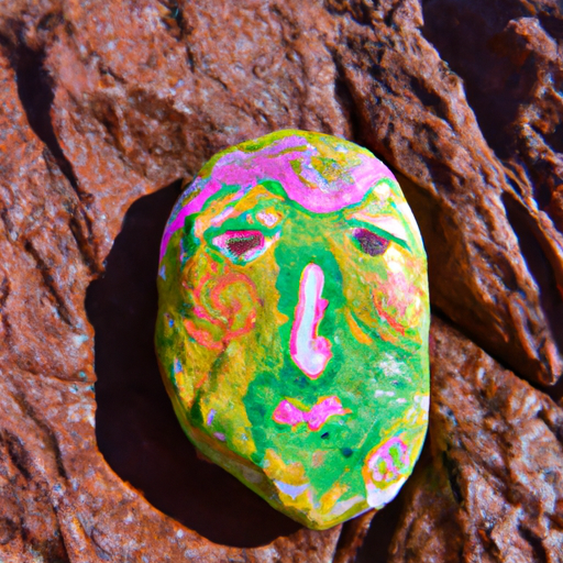 Painting Faces On Rocks