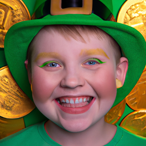 St Patrick's Day Face Painting